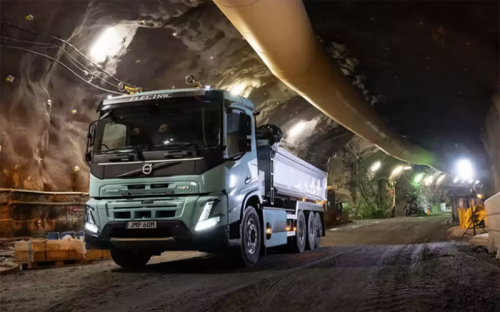 Volvo Camiones y Boliden colaboran en el despliegue de camiones eléctricos subterráneos para minería