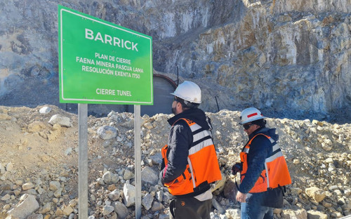 Profesionales de Sernageomin fiscalizan en terreno cumplimiento del Plan de Cierre de proyecto Pascua Lama