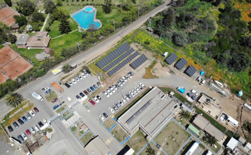 Abastible estrena su primera central solar fotovoltaica en Planta de Concón