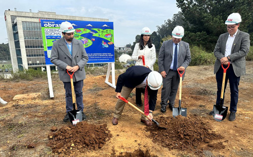 Inician obras de construcción de la primera planta de hidrógeno verde en la Región del Bío Bío