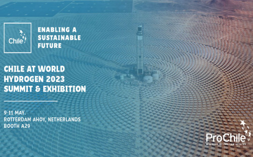 Por segundo año consecutivo, delegación chilena participará del World Hydrogen Summit & Exhibition en Países Bajos