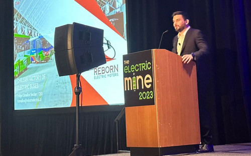 Reborn Electric Motors participó en la conferencia más grande del mundo sobre electrificación en minería