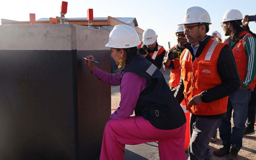 Autoridades regionales encabezaron ceremonia de nueva subestación eléctrica para Arica y Parinacota