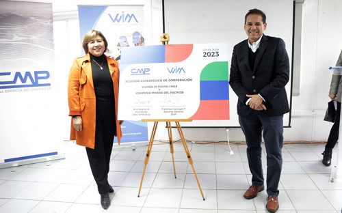 CMP y Women In Mining Chile firman convenio para promover la inclusión e igualdad de género en la minería