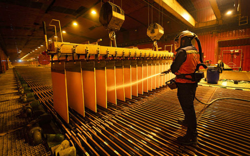 Minera Antucoya potencia economía circular y recicla 310 toneladas de ánodos de plomo