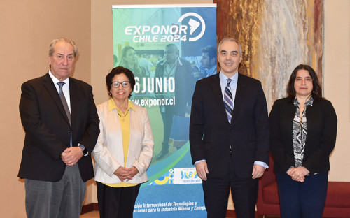 Ministra de Minería, Embajador de Brasil y AIA lanzan oficialmente Exponor 2024