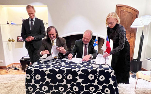 Corfo firma alianza estratégica con Finlandia para avanzar en conjunto hacia una minería sostenible