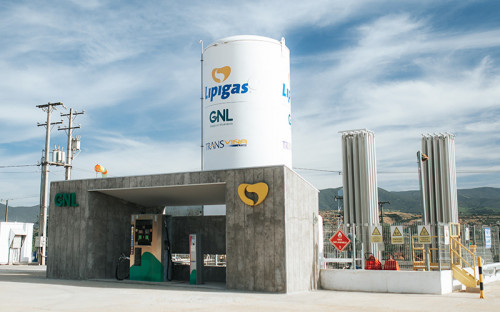 Lipigas construirá dos nuevas estaciones de servicio para camiones a GNL