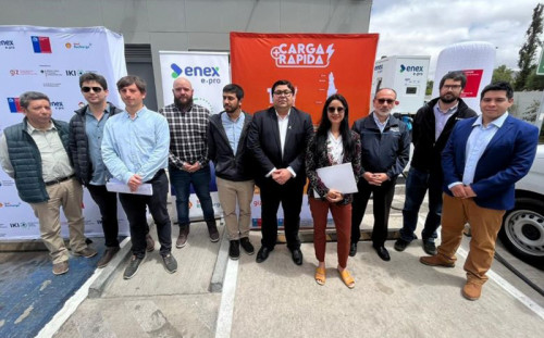 Región de Atacama: Inauguran primer cargador rápido de acceso público para vehículos eléctricos