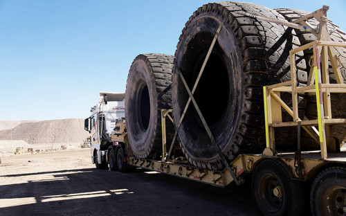 Minera Antucoya recicla 229 toneladas de neumáticos fuera de uso