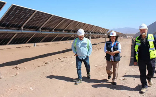Parque fotovoltaico Doña Antonia registra importantes avances en su fase de construcción