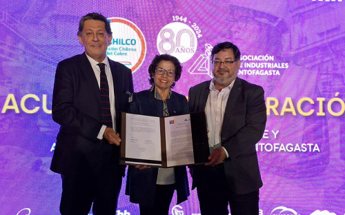 Cochilco y AIA suscriben convenio de colaboración  para desarrollar estudios sobre el sector de proveedores de la minería