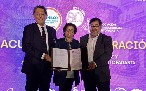 Cochilco y AIA suscriben convenio de colaboración para desarrollar estudios sobre el sector de proveedores de la minería