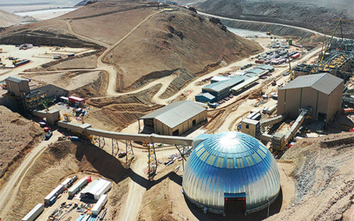 Gold Fields inició oficialmente la producción de oro de Salares Norte en la Región de Atacama