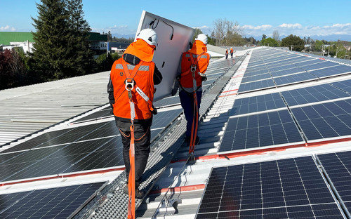 Planta de CMPC en Chillán se autoabastecerá con energía solar
