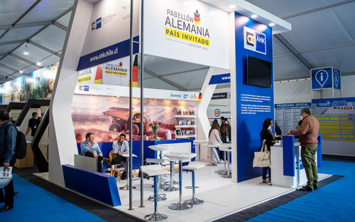 Pabellón de la Cámara Chileno-Alemana de Comercio e Industria albergará tecnología de vanguardia en Exponor 2024