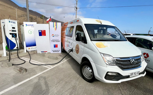 Inauguran nuevo Punto +CargaRápida para vehículos eléctricos en Iquique