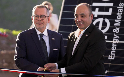Empresa griega invierte US$65 millones e inaugura su segundo proyecto solar en Chile