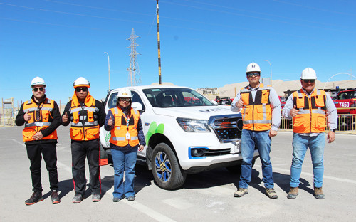 Chuquicamata avanza en electromovilidad y realiza pruebas de camioneta 100% eléctrica