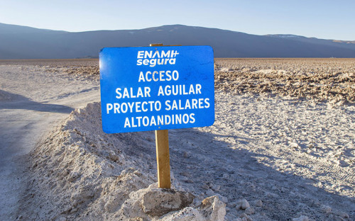Enami anuncia listado de empresas que serán parte del proceso de negociación en proyecto de litio Salares Altoandinos