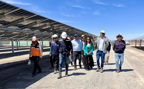 Inauguran nuevo proyecto fotovoltaico en la Región de Tarapacá