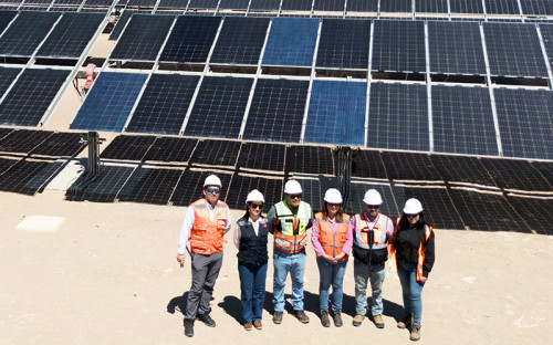 Buscan ampliar colaboración en pilotajes de tecnologías fotovoltaicas aplicadas a la minería