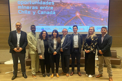 Realizan la primera cumbre para la innovación minera entre Chile y Canadá