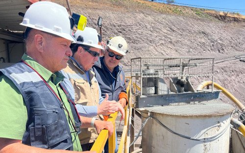 Mesa directiva de Sonami realiza visita a la Región de Valparaíso