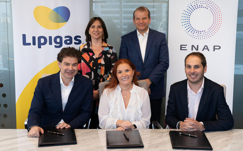 Enap y Lipigas firman acuerdo para desarrollar combustibles renovables en Chile