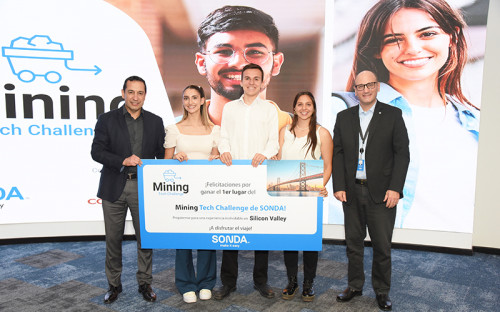 Sistema para reducir el uso del agua en la extracción de metales gana el Mining Tech Challenge Sonda 2024