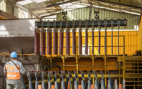 Récord en Enami: Cuarto trimestre de 2024 fue el mejor en producción de cátodos en últimos diez años