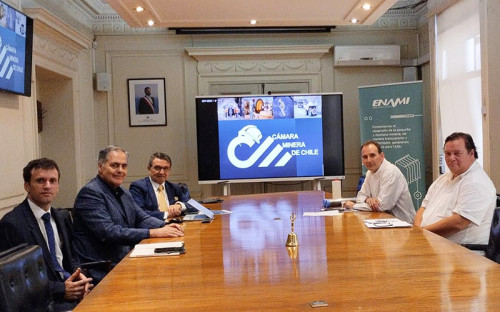 Directorio de la Cámara Minera de Chile se reunió con vicepresidente ejecutivo de Enami