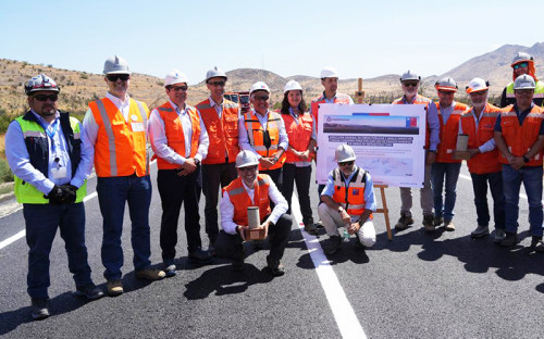 Anglo American y el MOP impulsan la reutilización de residuos mineros para desarrollar infraestructura vial