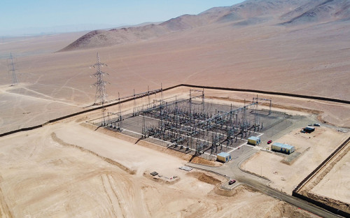 Transelec habilita nueva línea eléctrica y subestación estratégica en el Norte Grande del país