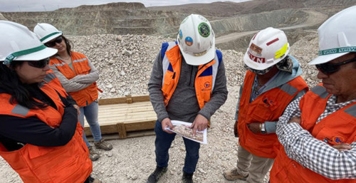 SEA Antofagasta visita el área del proyecto de sondajes de exploración de El Abra