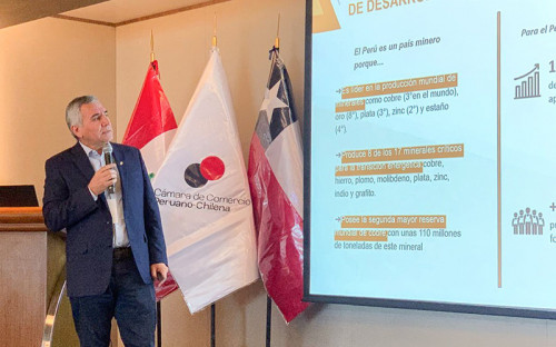 IIMP destaca la madurez de la minería peruana ante empresarios de Chile y resalta las oportunidades de inversión