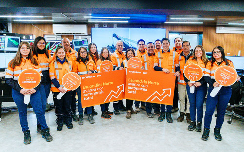 Escondida | BHP alcanza el 100% de operación autónoma en rajo Escondida Norte