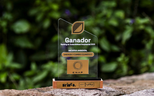 Enap obtiene el primer lugar por sus proyectos de hidrógeno verde y diésel renovable