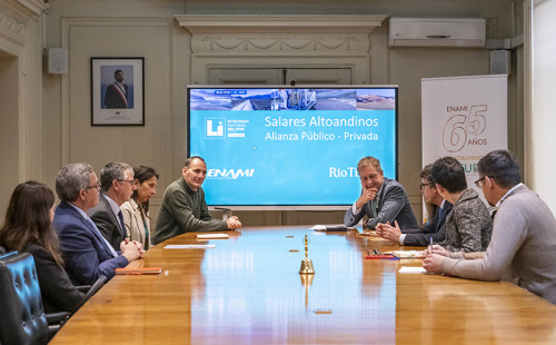 VPE de Enami se reúne con Rio Tinto y valora avance del CEOL para Salares Altoandinos