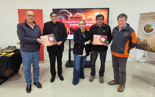 Sonami y Aprimin ponen en marcha convenio de colaboración para mejorar la seguridad en pequeña minería