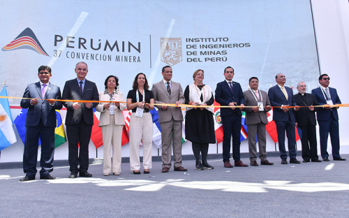 Perumin 37 abrió sus puertas en Arequipa con presencia de autoridades y cuerpo diplomático