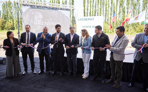 Grenergy coloca la primera piedra de la planta híbrida Monte Águila en la Región del Biobío