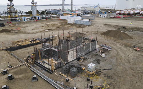 Planta de hidrógeno verde de Enap presenta un 72% de avance