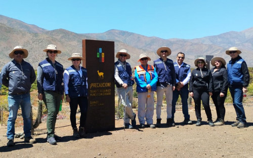 Cámara Minera de Chile visitó la infraestructura que conforma el proyecto Dominga