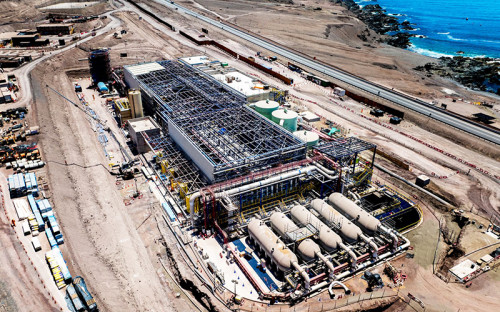 Techint E&C supera el 90% de avance en la planta desaladora para abastecer al Distrito Norte