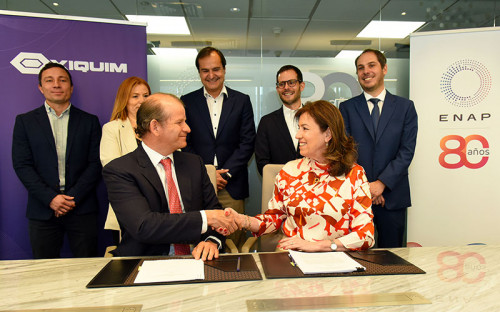 Enap potencia su negocio logístico y firma contrato con Oxiquim