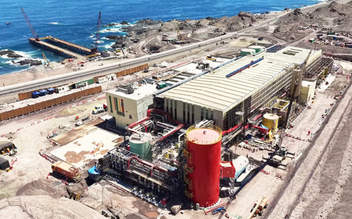 Aguas Horizonte destaca los avances de su megaobra hídrica: Planta desaladora alcanza un 96% de construcción