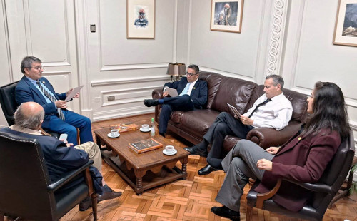 Directorio de la Cámara Minera de Chile realizó visita protocolar a nuevo vicepresidente ejecutivo de Enami