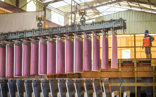 Índice de Inventarios de la Minería del Cobre registraron un alza mensual de 1,4% en febrero de 2026