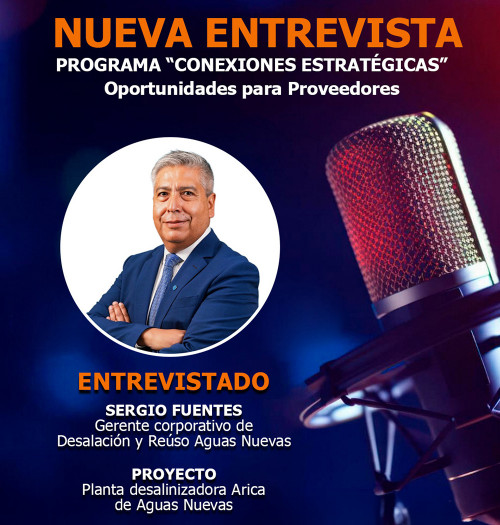 Aguas Nuevas impulsa la desalación como eje clave para la seguridad hídrica en el norte de Chile